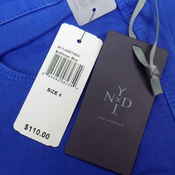 NYDJ Not Your Daughters Jeans Clarissa Ankle Blue Size 4 NWT - Picture 11 of 14